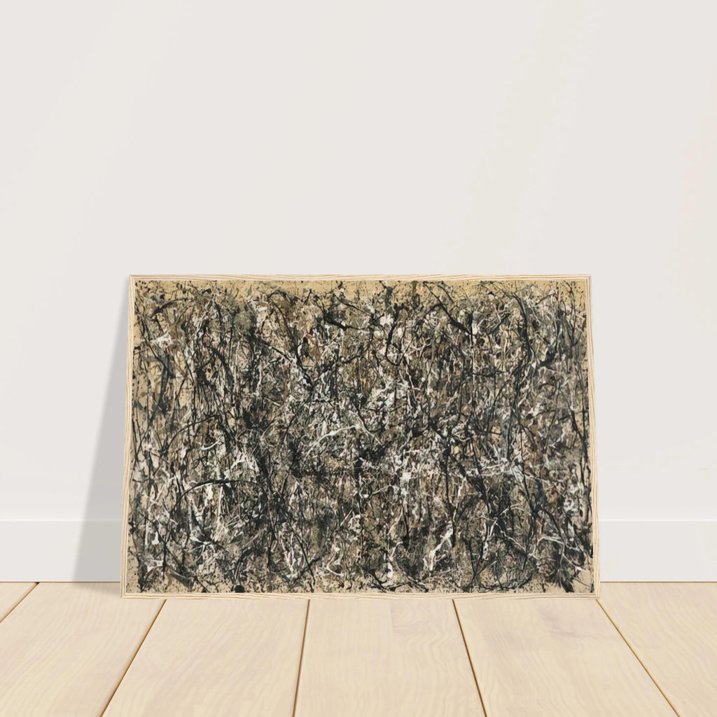 ONE NUMBER 31 1950 Framed Poster | Jackson Pollock Framed Prints Wall Art | Jackson Pollock Store