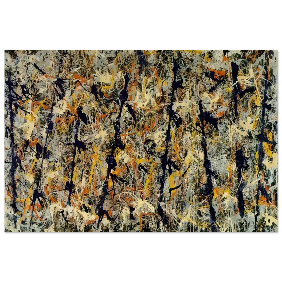 BLUE POLES NUMBER 11 1952 1 Poster | Jackson Pollock Poster | Jackson Pollock Store