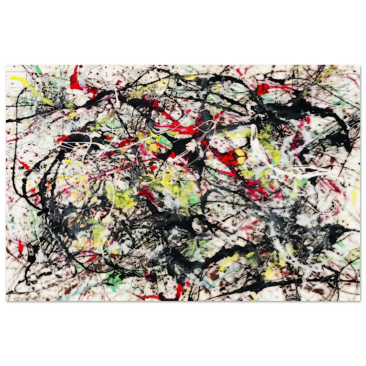 NUMBER 48 1949 Poster | Jackson Pollock Poster | Jackson Pollock Store