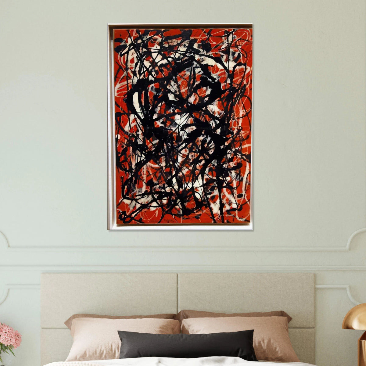 FREE FORM 1946 Canvas | Jackson Pollock Canvas | Jackson Pollock Store