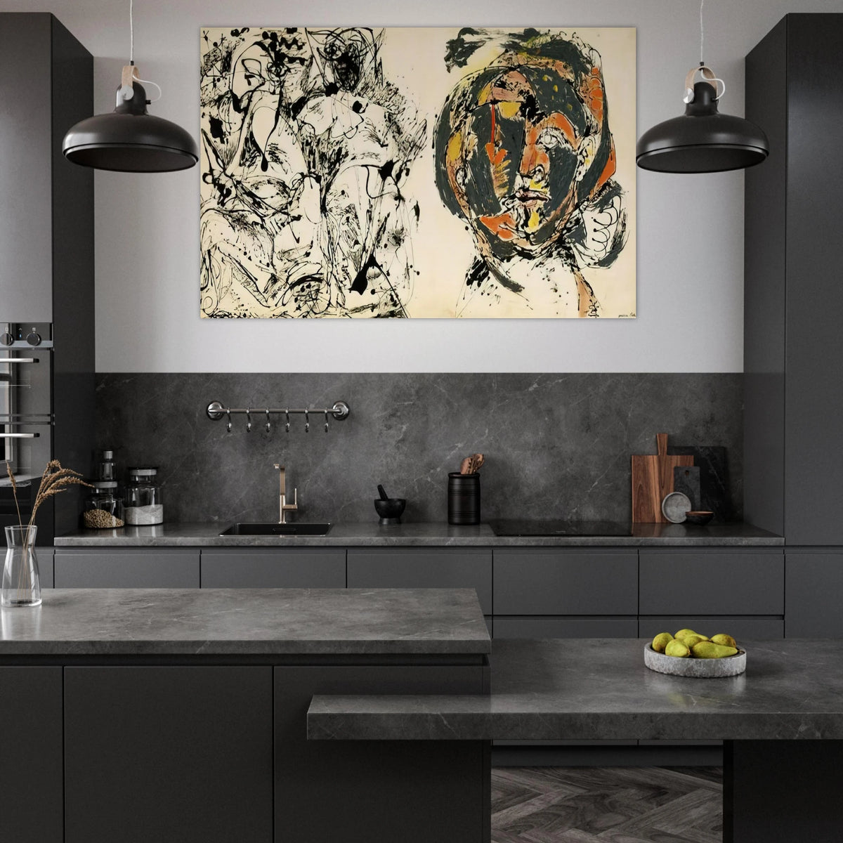 PORTRAIT AND A DREAM 1953 Poster | Jackson Pollock Poster | Jackson Pollock Store