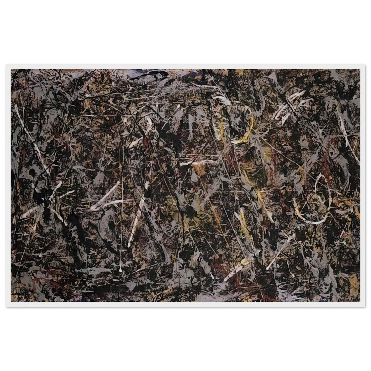 ALCHEMY 1947 Framed Poster | Jackson Pollock Framed Prints Wall Art | Jackson Pollock Store