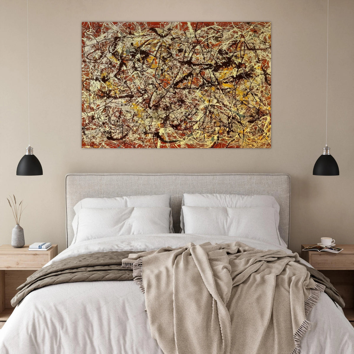 MURAL ON INDIAN RED GROUND 1950 Poster | Jackson Pollock Poster | Jackson Pollock Store