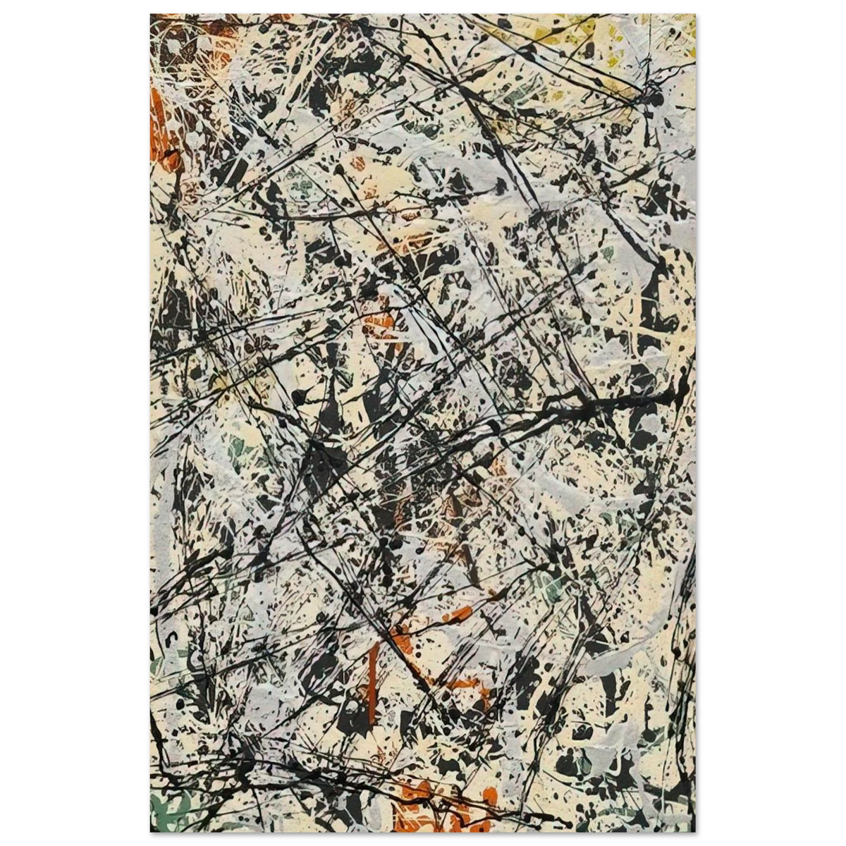 NUMBER 32 1947 Poster | Jackson Pollock Poster | Jackson Pollock Store