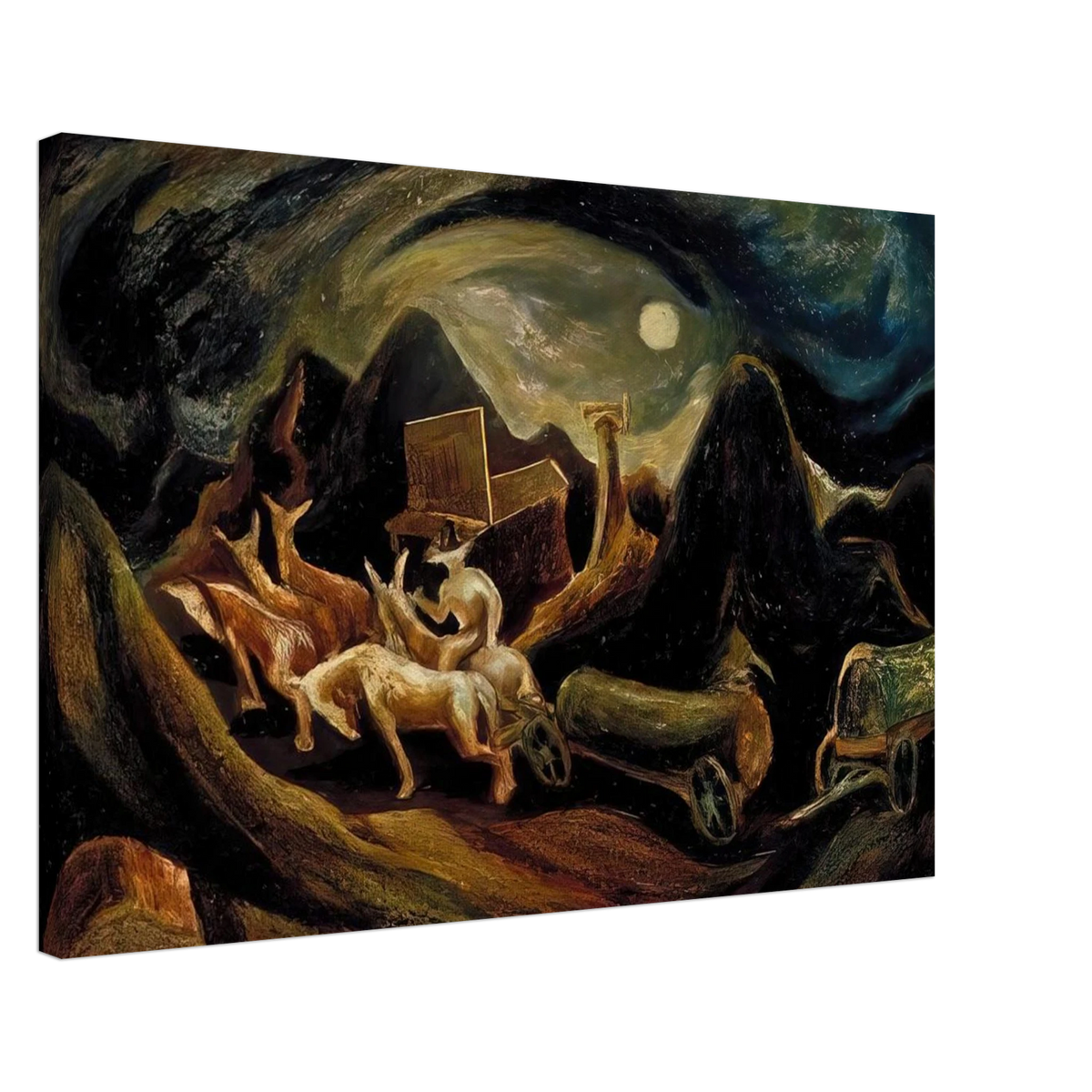 GOING WEST 1935 1 Canvas | Jackson Pollock Canvas | Jackson Pollock Store