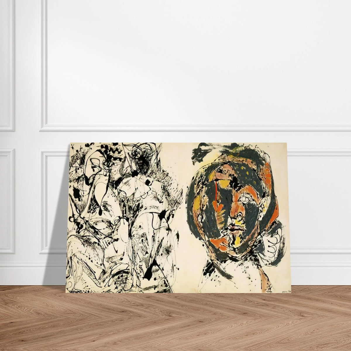 PORTRAIT AND A DREAM 1953 Poster | Jackson Pollock Poster | Jackson Pollock Store