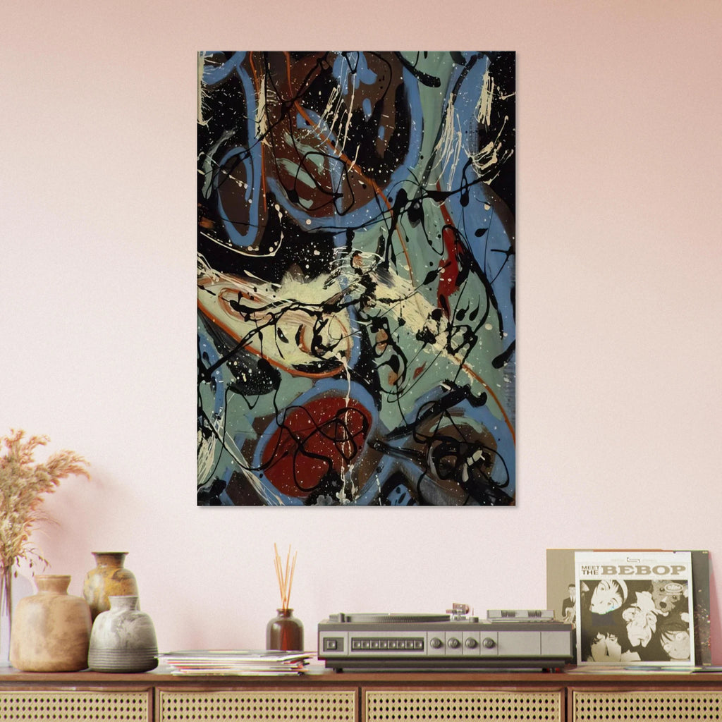 COMPOSITION WITH POURING II Canvas | Jackson Pollock Canvas | Jackson Pollock Store
