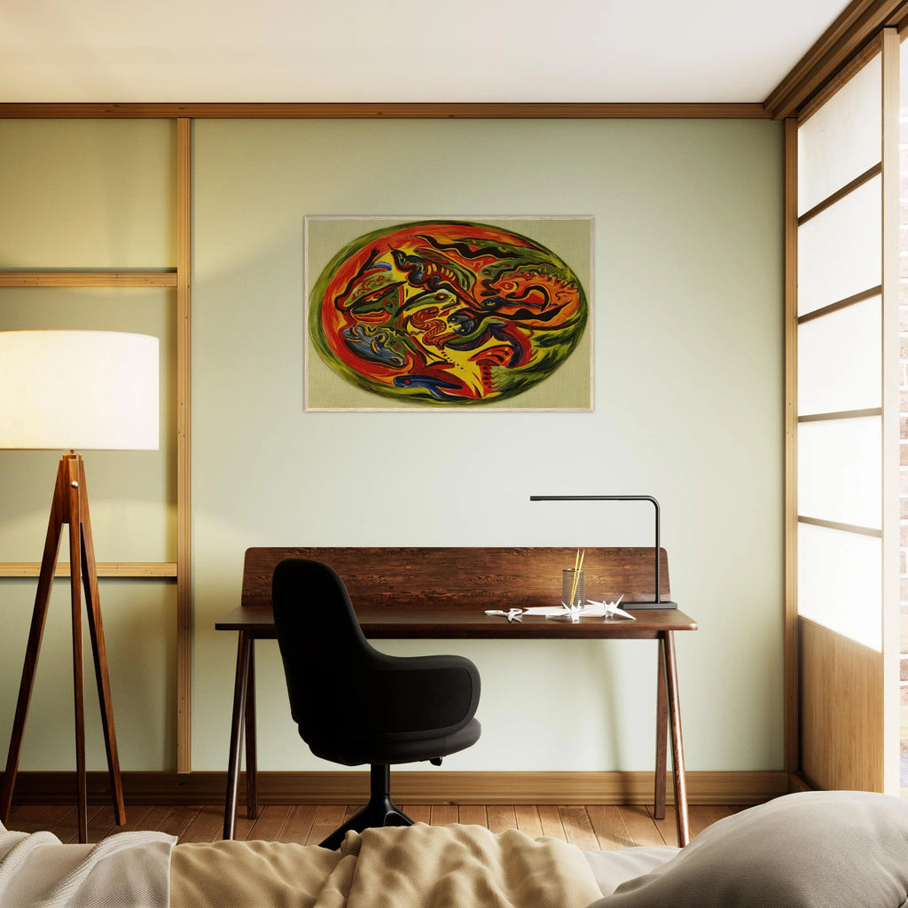 CIRCLE 1941 Framed Poster | Jackson Pollock Framed Prints Wall Art | Jackson Pollock Store