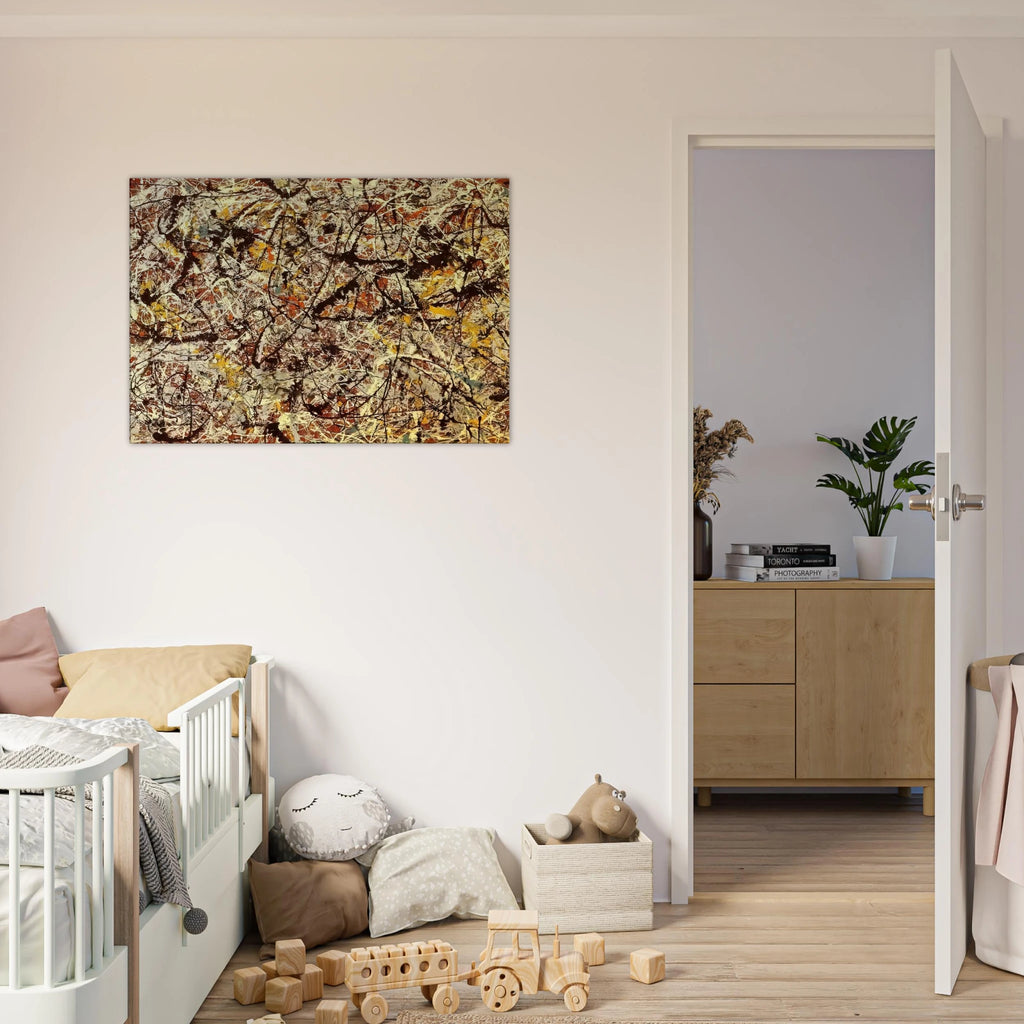 MURAL ON INDIAN RED GROUND 1950 Canvas | Jackson Pollock Canvas | Jackson Pollock Store