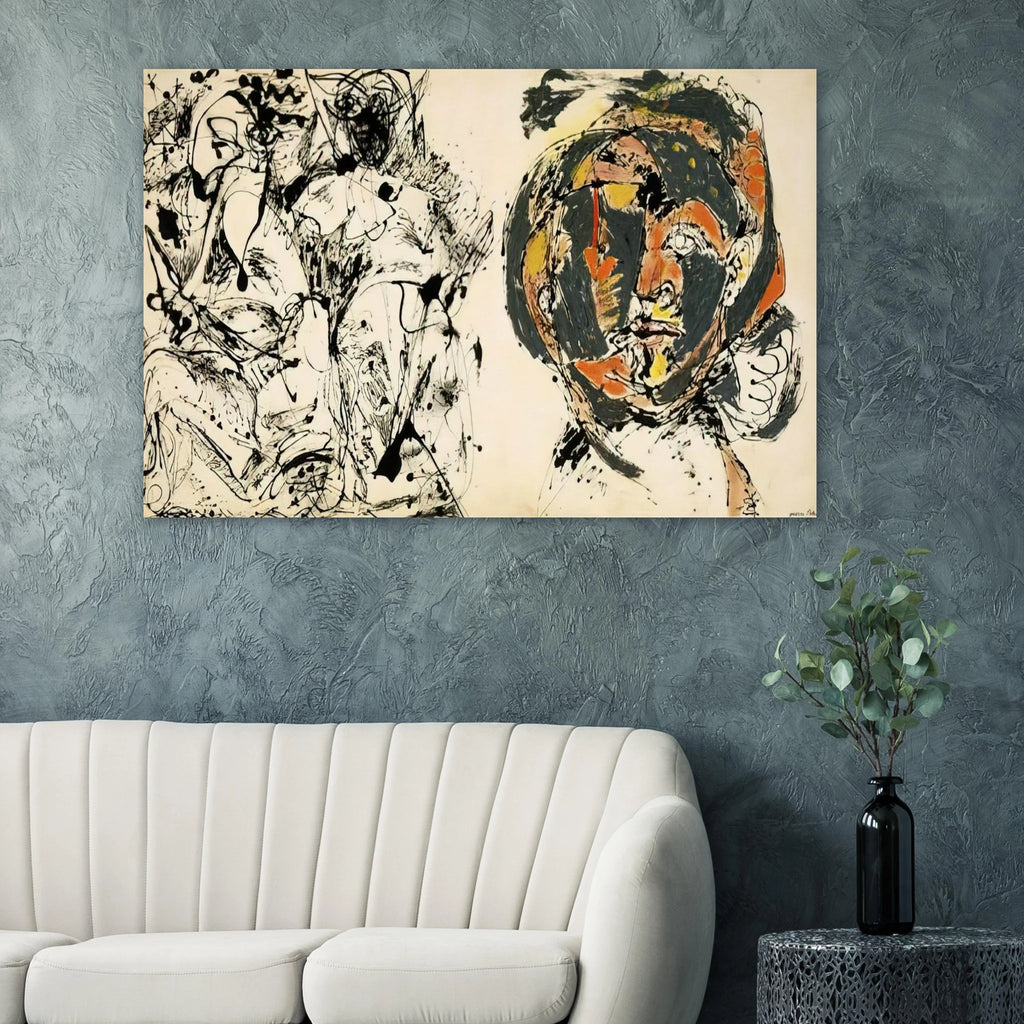 PORTRAIT AND A DREAM 1953 Poster | Jackson Pollock Poster | Jackson Pollock Store