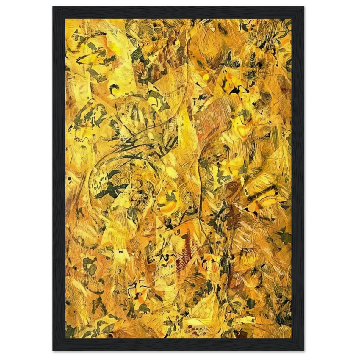 NUMBER 2 Framed Poster | Jackson Pollock Framed Prints Wall Art | Jackson Pollock Store