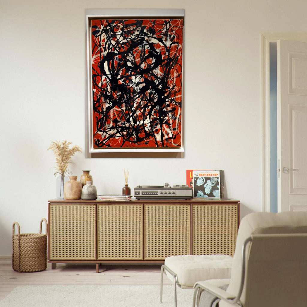 FREE FORM 1946 Poster | Jackson Pollock Poster | Jackson Pollock Store