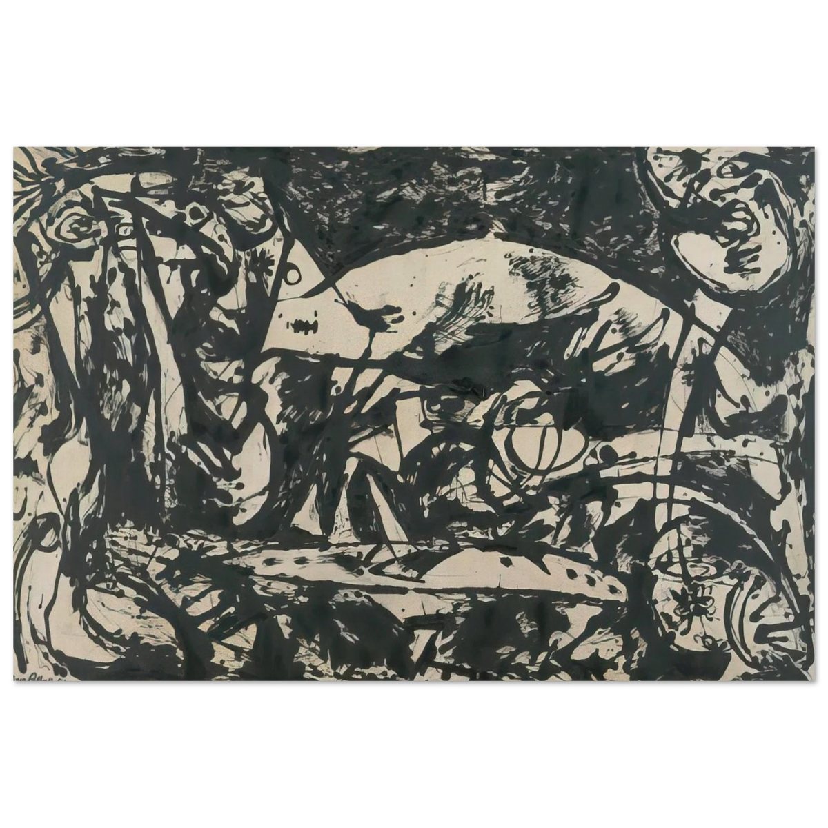 NUMBER 14 Poster | Jackson Pollock Poster | Jackson Pollock Store