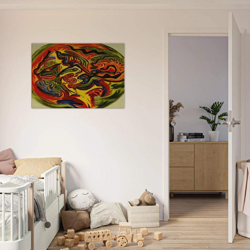 CIRCLE 1941 Canvas | Jackson Pollock Canvas | Jackson Pollock Store