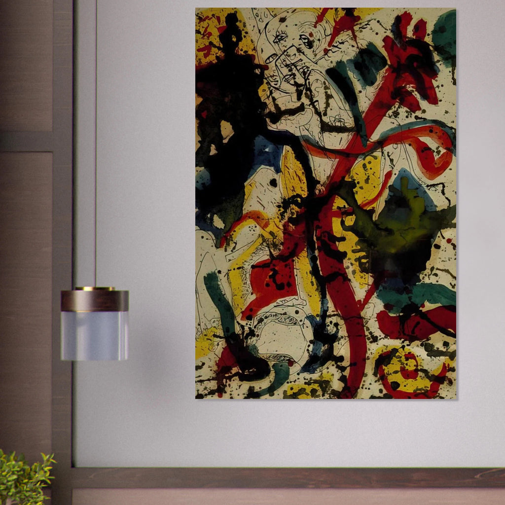 UNTITLED 1944 Poster | Jackson Pollock Poster | Jackson Pollock Store