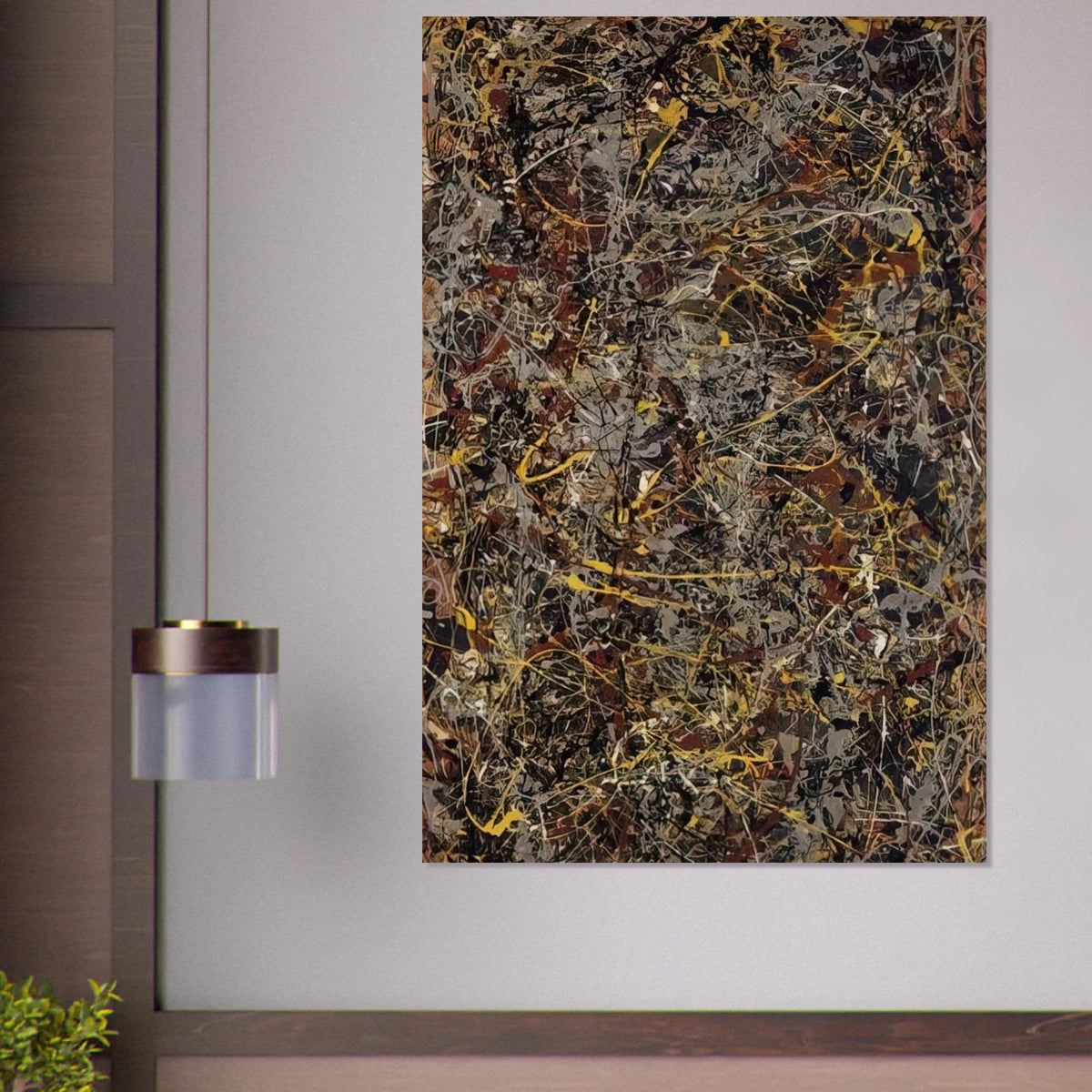 NUMBER 5 1948 1 Poster | Jackson Pollock Poster | Jackson Pollock Store
