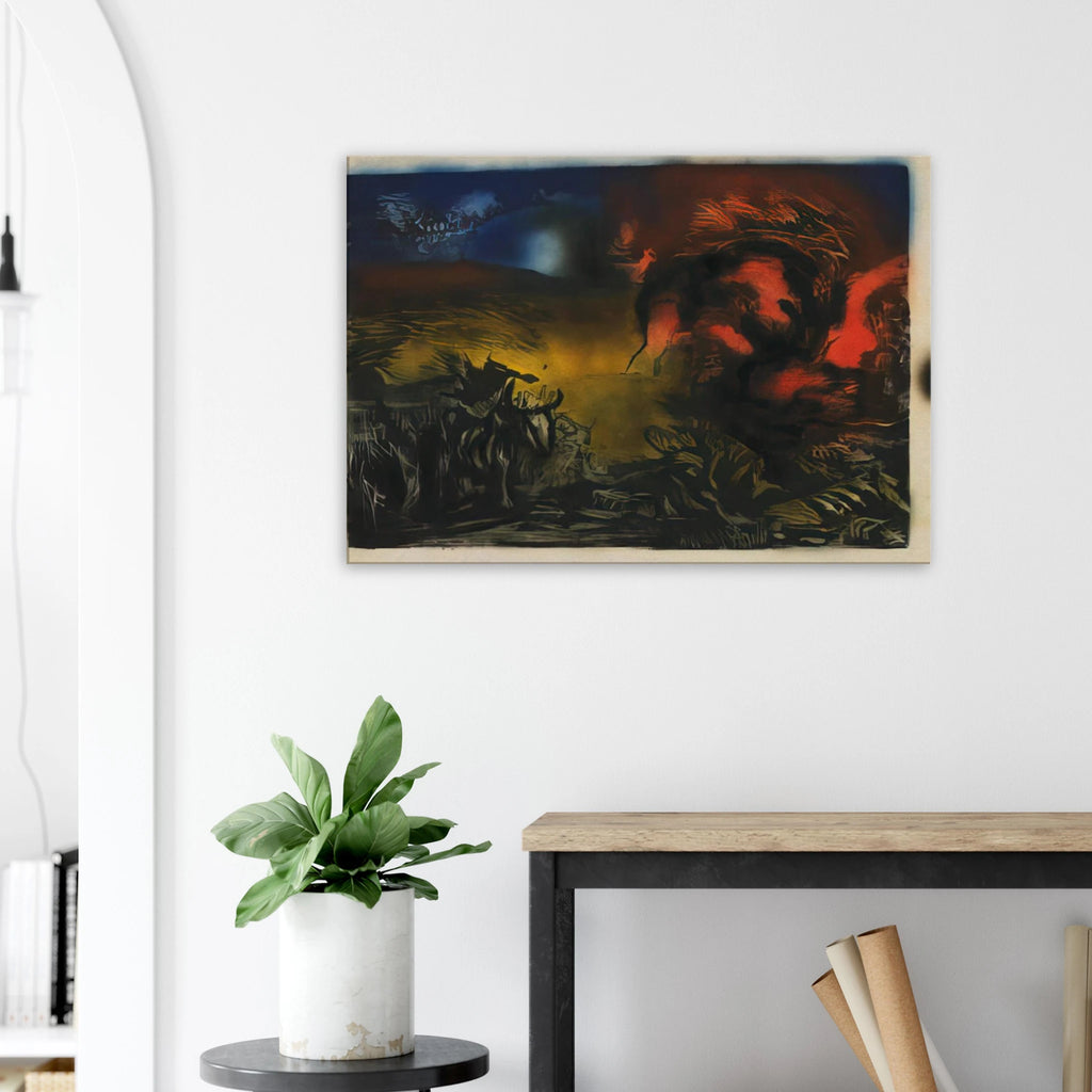 LANDSCAPE WITH STEER 1937 Canvas | Jackson Pollock Canvas | Jackson Pollock Store