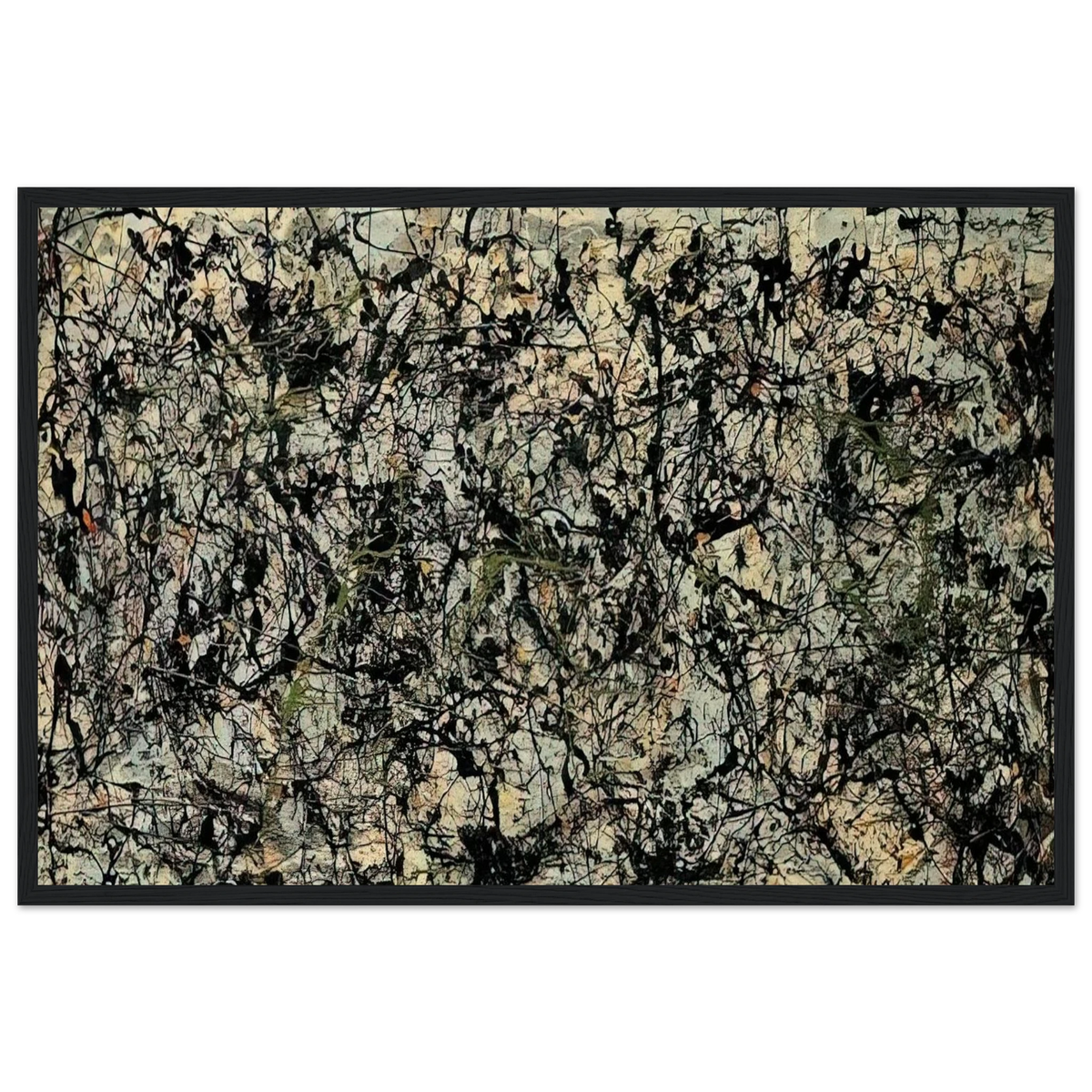 LUCIFER 1947 Framed Poster | Jackson Pollock Framed Prints Wall Art | Jackson Pollock Store