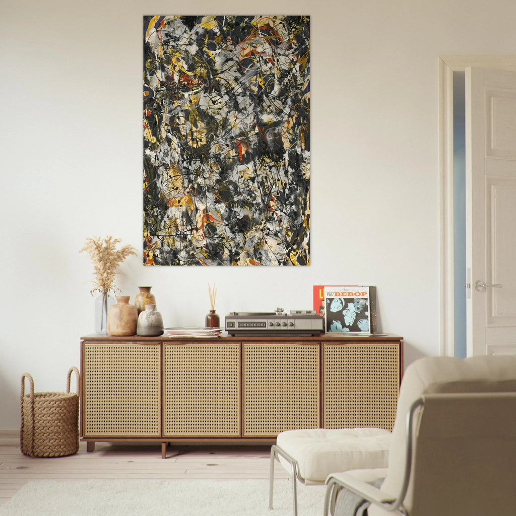NUMBER 4 1951 Poster | Jackson Pollock Poster | Jackson Pollock Store