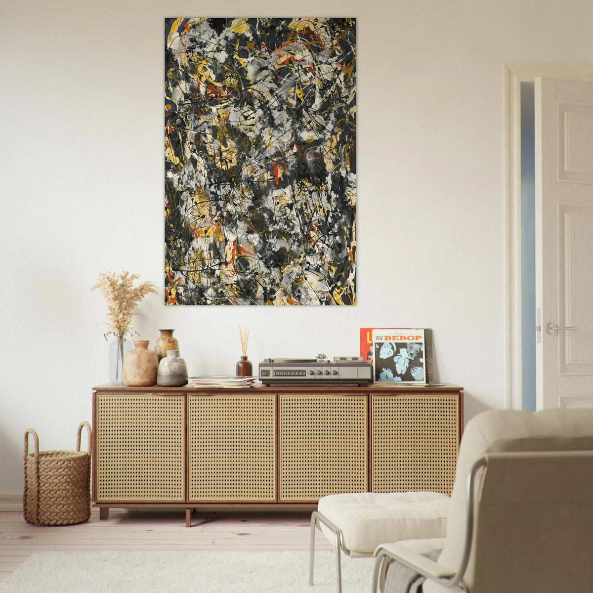 NUMBER 4 1951 Poster | Jackson Pollock Poster | Jackson Pollock Store