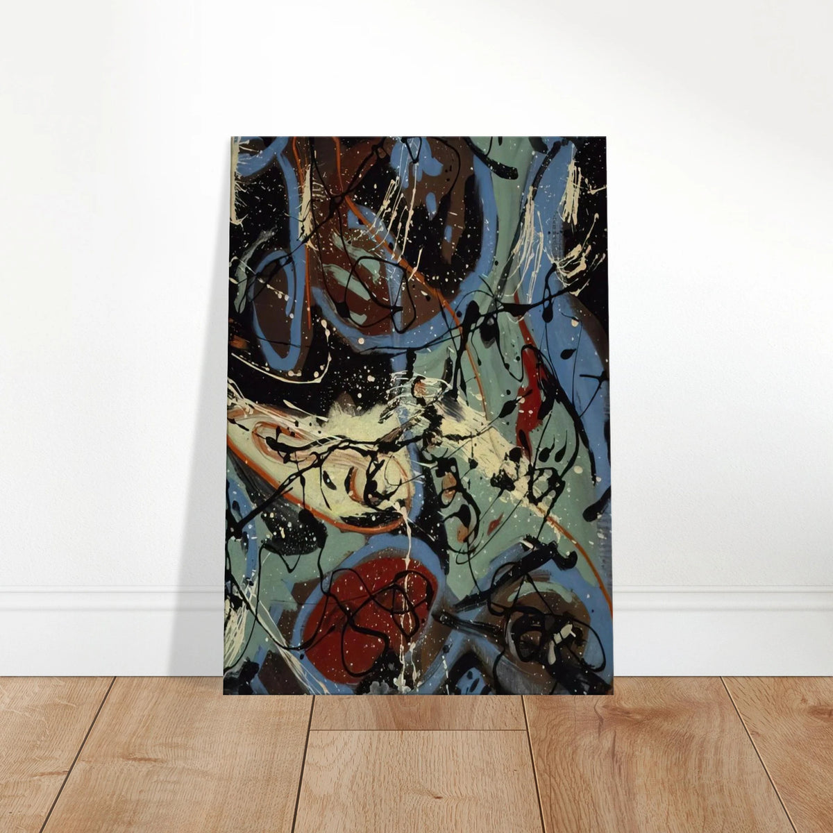 COMPOSITION WITH POURING II Canvas | Jackson Pollock Canvas | Jackson Pollock Store