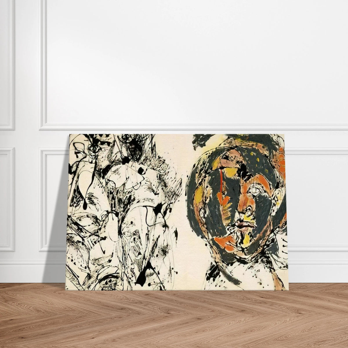 PORTRAIT AND A DREAM 1953 Canvas | Jackson Pollock Canvas | Jackson Pollock Store