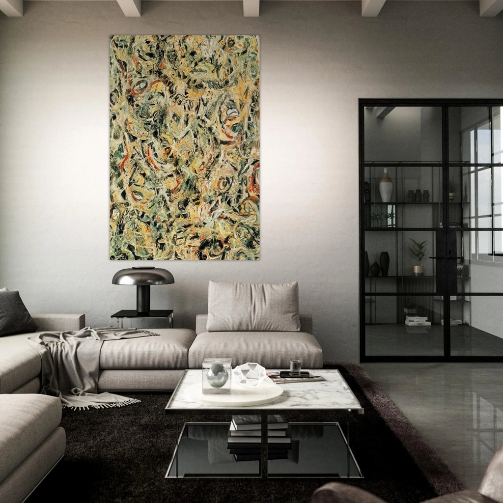 EYES IN THE HEAT 1946 Poster | Jackson Pollock Poster | Jackson Pollock Store
