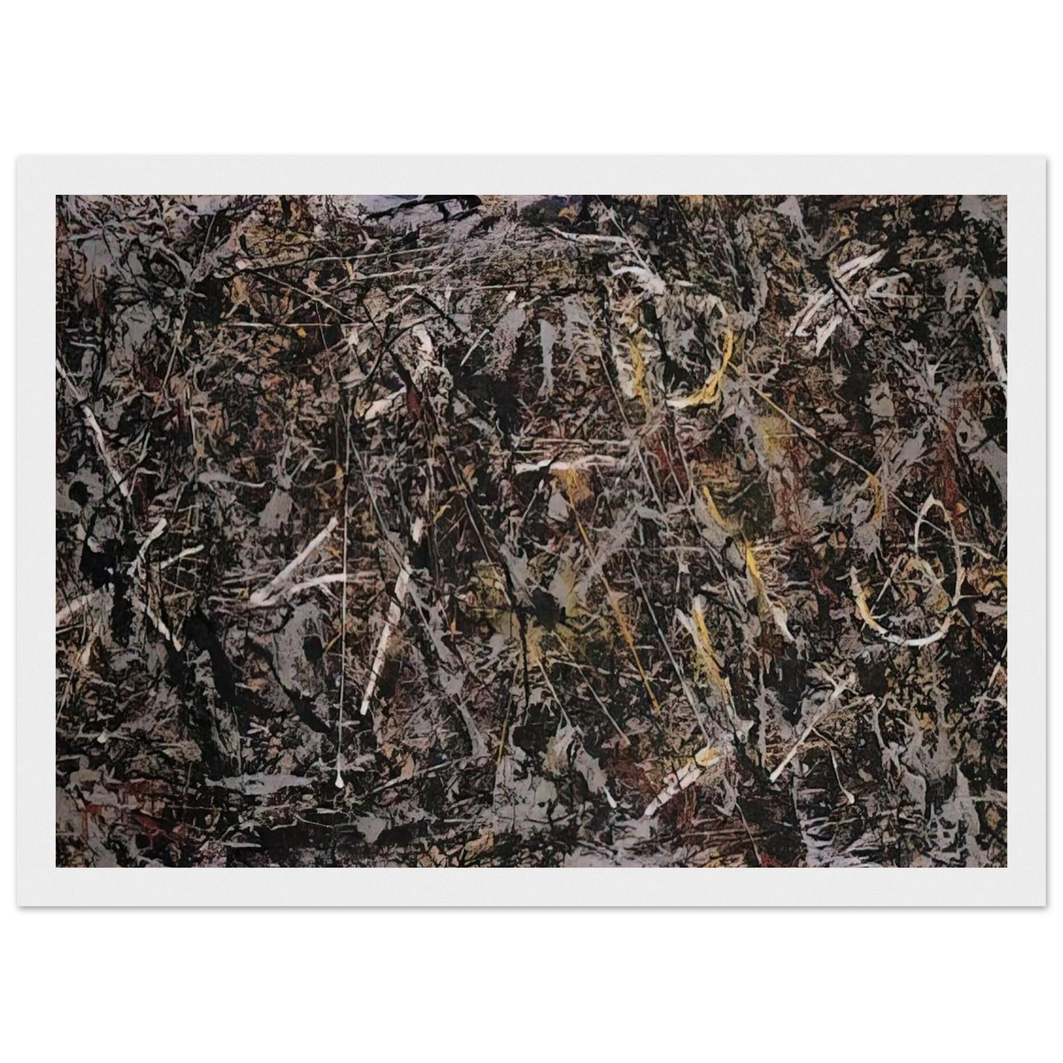 ALCHEMY 1947 Framed Poster | Jackson Pollock Framed Prints Wall Art | Jackson Pollock Store