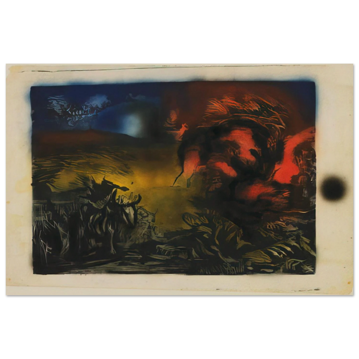 LANDSCAPE WITH STEER 1937 Poster | Jackson Pollock Poster | Jackson Pollock Store