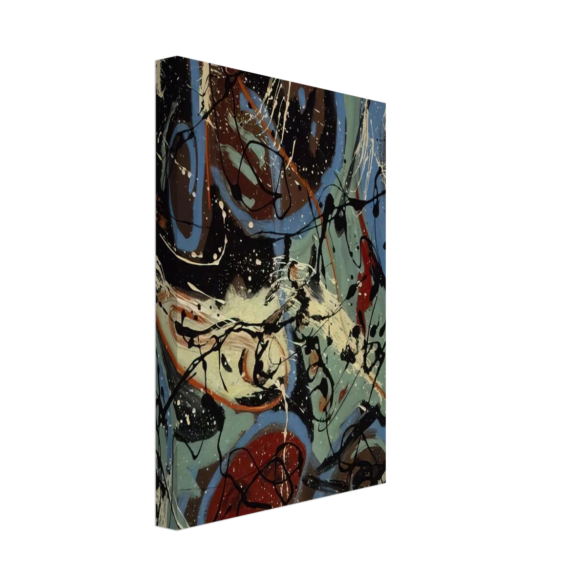 COMPOSITION WITH POURING II Canvas | Jackson Pollock Canvas | Jackson Pollock Store