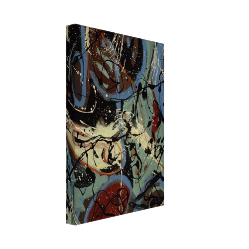 COMPOSITION WITH POURING II Canvas | Jackson Pollock Canvas | Jackson Pollock Store