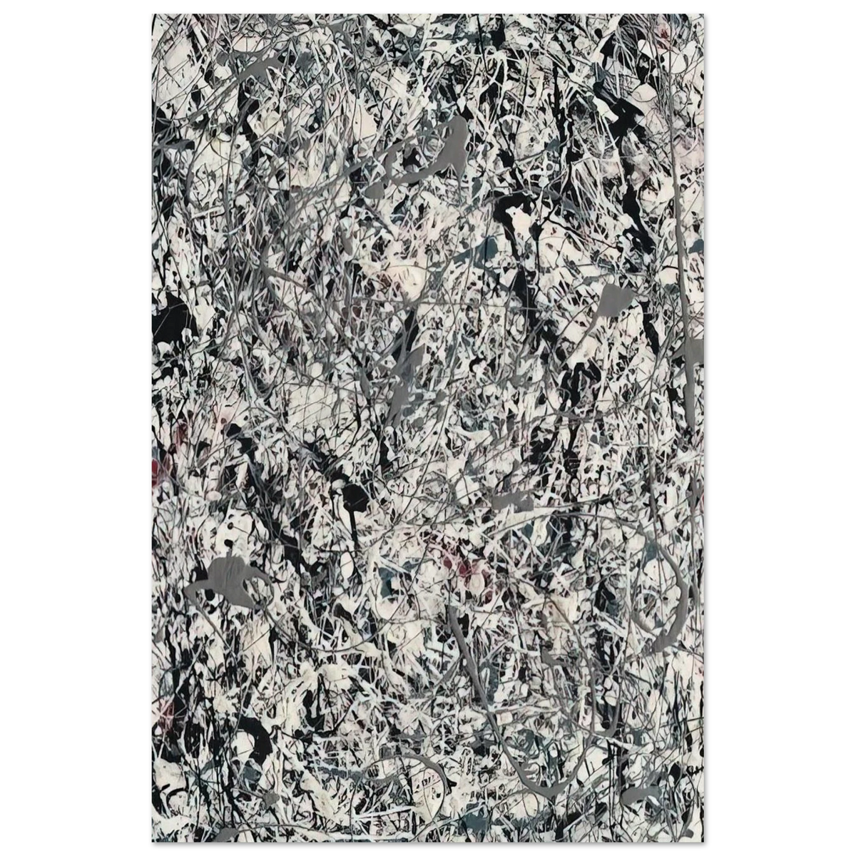 NUMBER 19 1948 Poster | Jackson Pollock Poster | Jackson Pollock Store