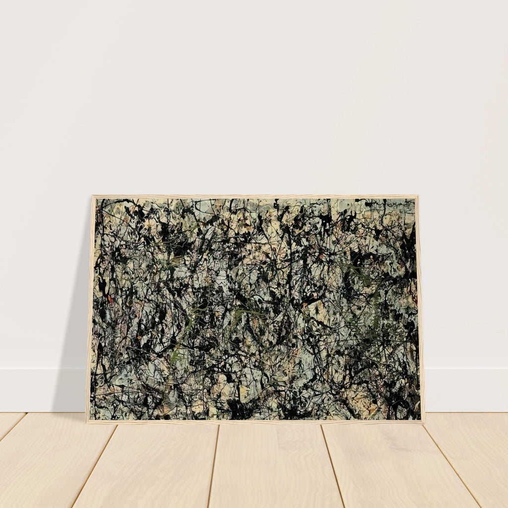 LUCIFER 1947 Framed Poster | Jackson Pollock Framed Prints Wall Art | Jackson Pollock Store