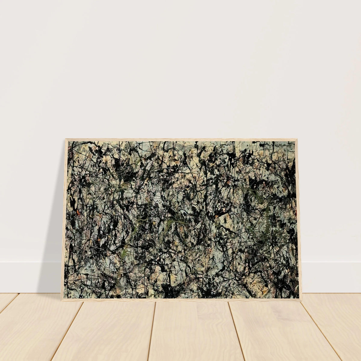 LUCIFER 1947 Framed Poster | Jackson Pollock Framed Prints Wall Art | Jackson Pollock Store