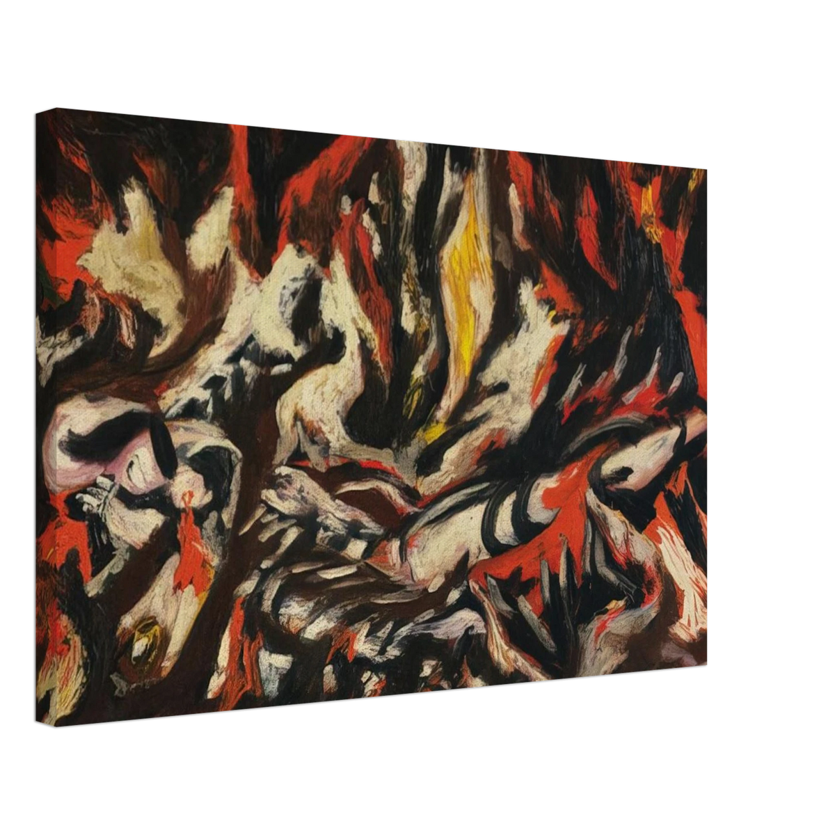 THE FLAME 1938 Canvas | Jackson Pollock Canvas | Jackson Pollock Store