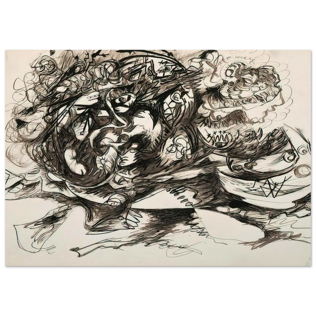 UNTITLED O CONNOR THAW 771 Poster | Jackson Pollock Poster | Jackson Pollock Store