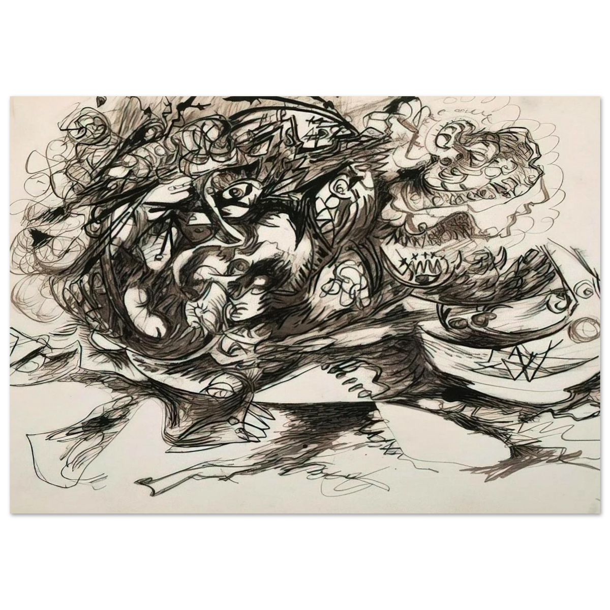 UNTITLED O CONNOR THAW 771 Poster | Jackson Pollock Poster | Jackson Pollock Store
