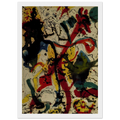 UNTITLED 1944 Framed Poster | Jackson Pollock Framed Prints Wall Art | Jackson Pollock Store
