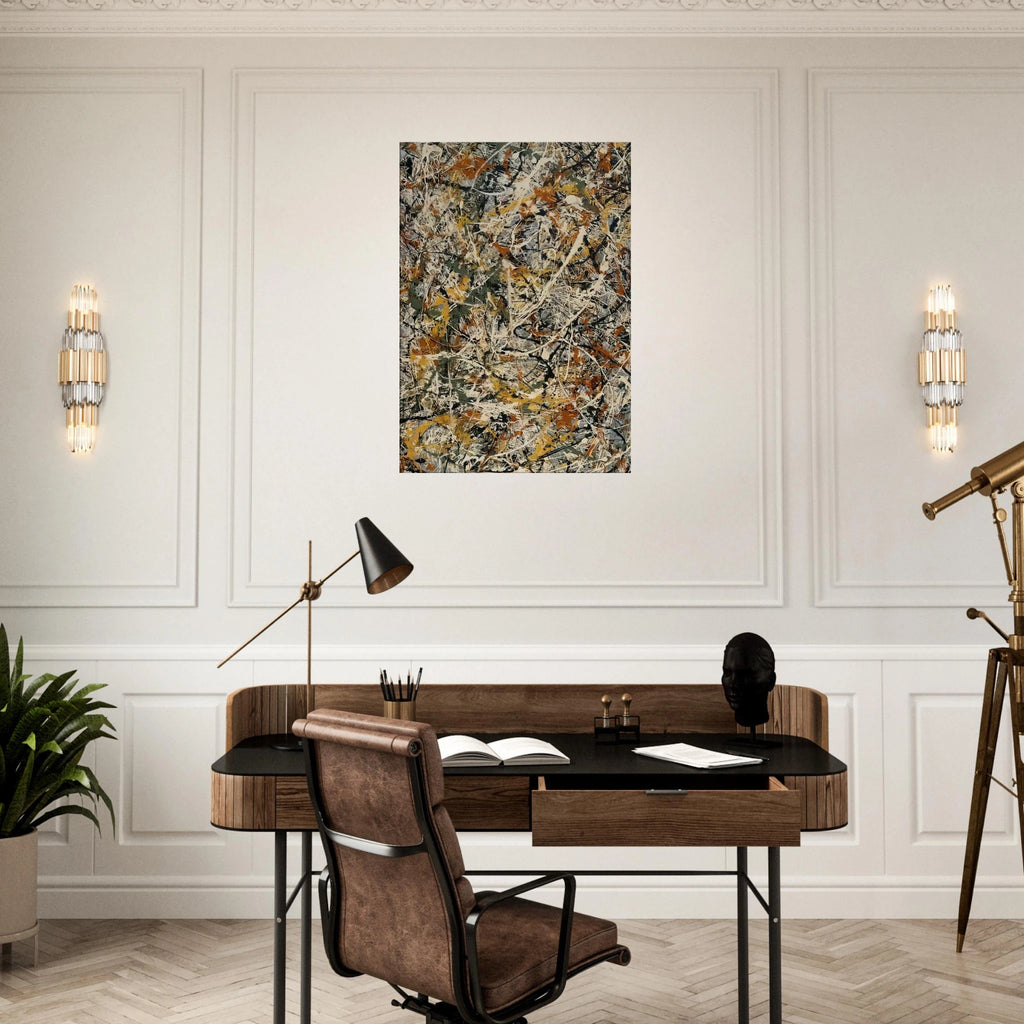 NUMBER 3 1 Canvas | Jackson Pollock Canvas | Jackson Pollock Store