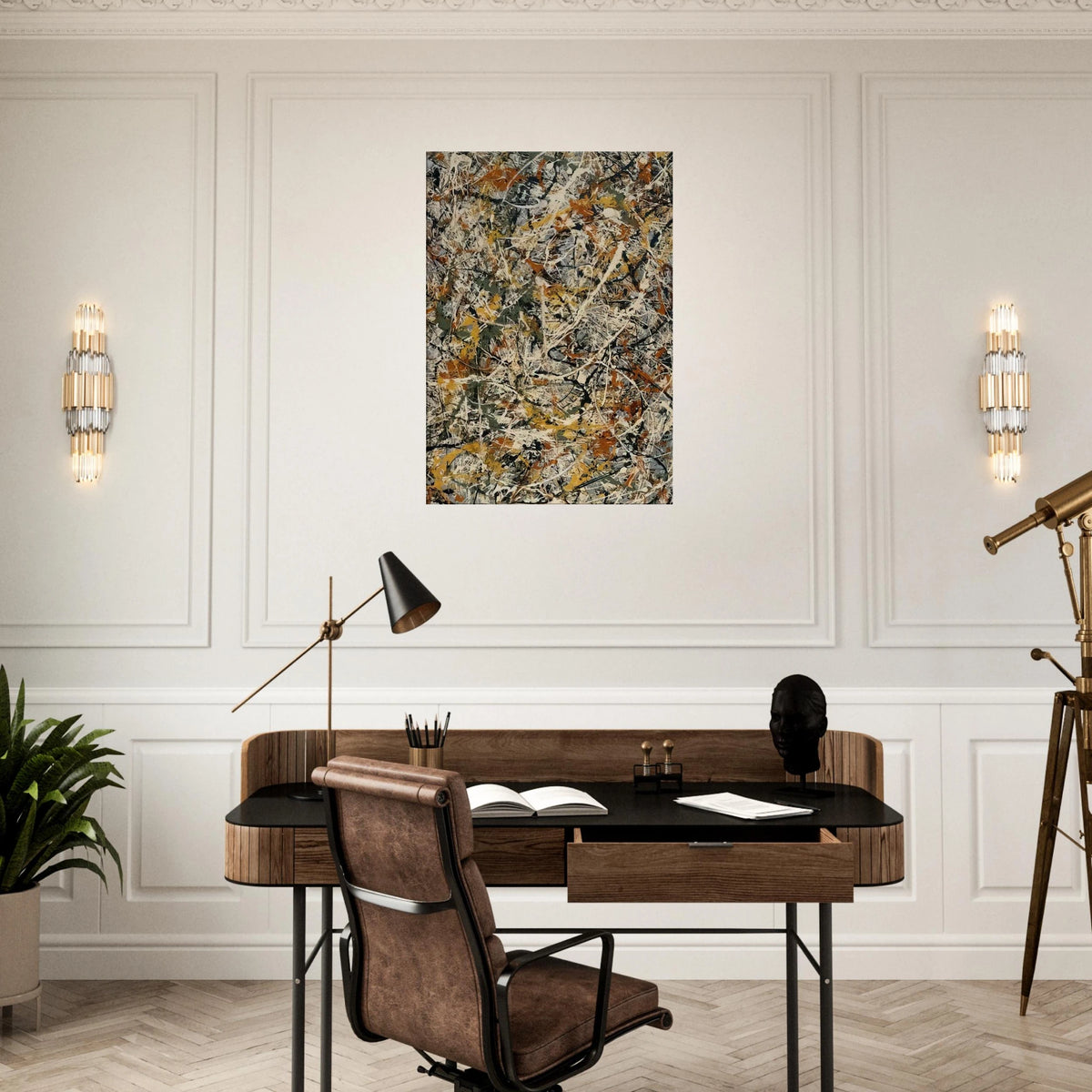 NUMBER 3 1 Canvas | Jackson Pollock Canvas | Jackson Pollock Store