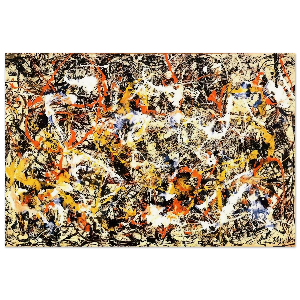 CONVERGENCE 1952 Poster | Jackson Pollock Poster | Jackson Pollock Store