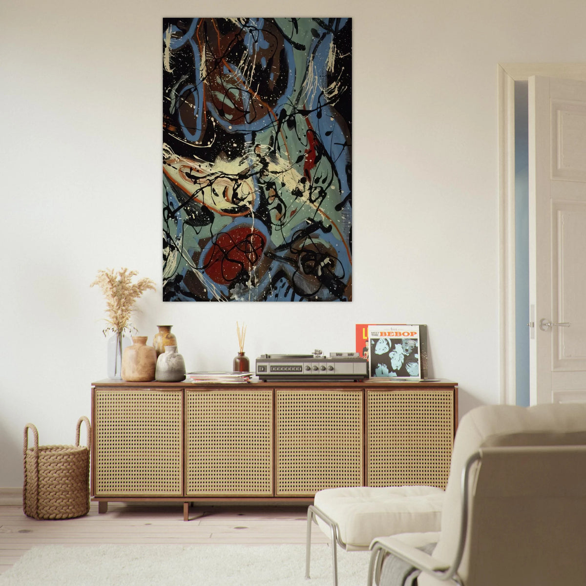 COMPOSITION WITH POURING II Poster | Jackson Pollock Poster | Jackson Pollock Store