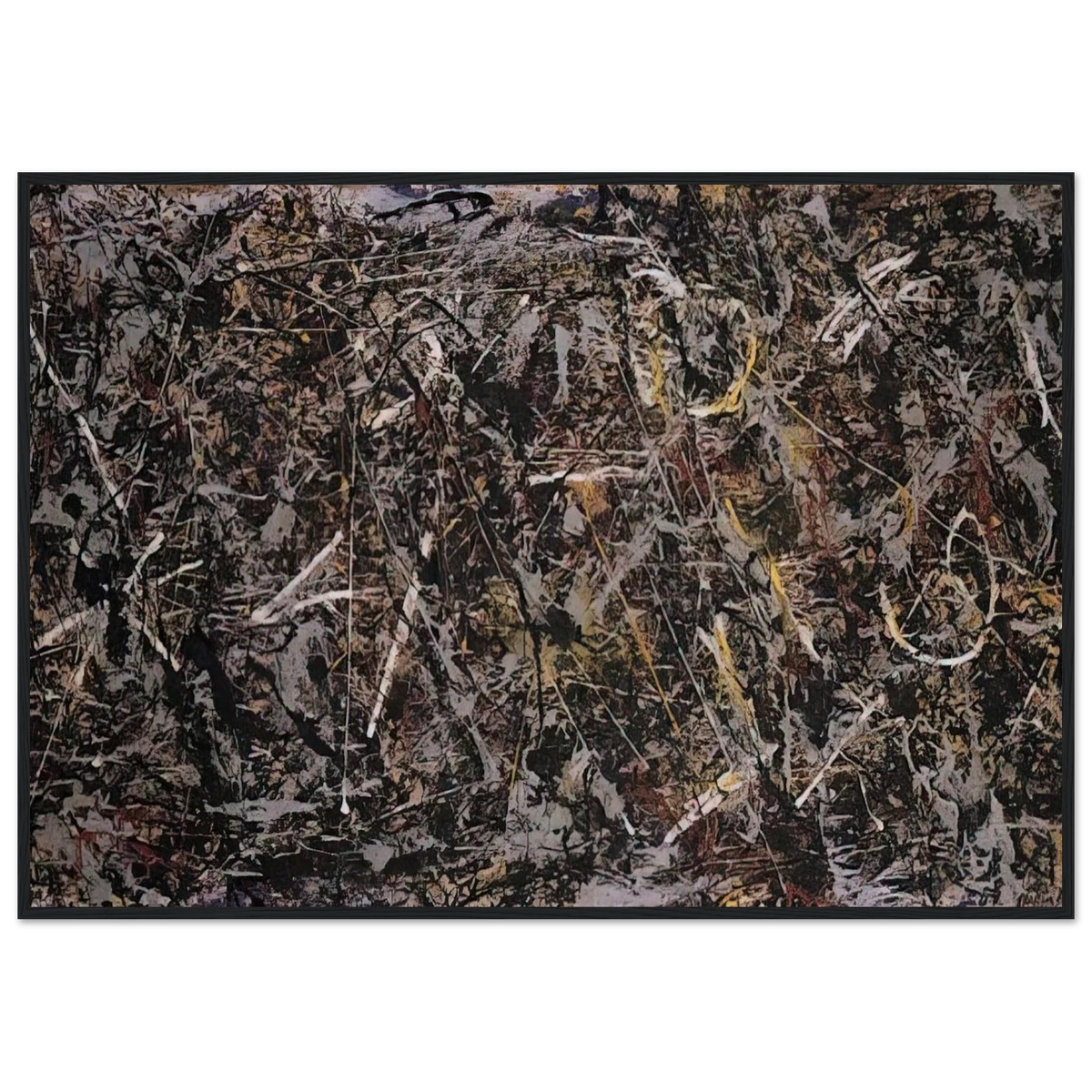 ALCHEMY 1947 Framed Poster | Jackson Pollock Framed Prints Wall Art | Jackson Pollock Store