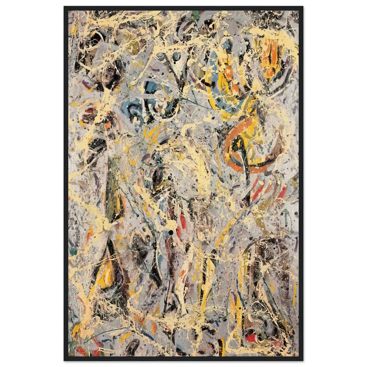 GALAXY 1947 Framed Poster | Jackson Pollock Framed Prints Wall Art | Jackson Pollock Store