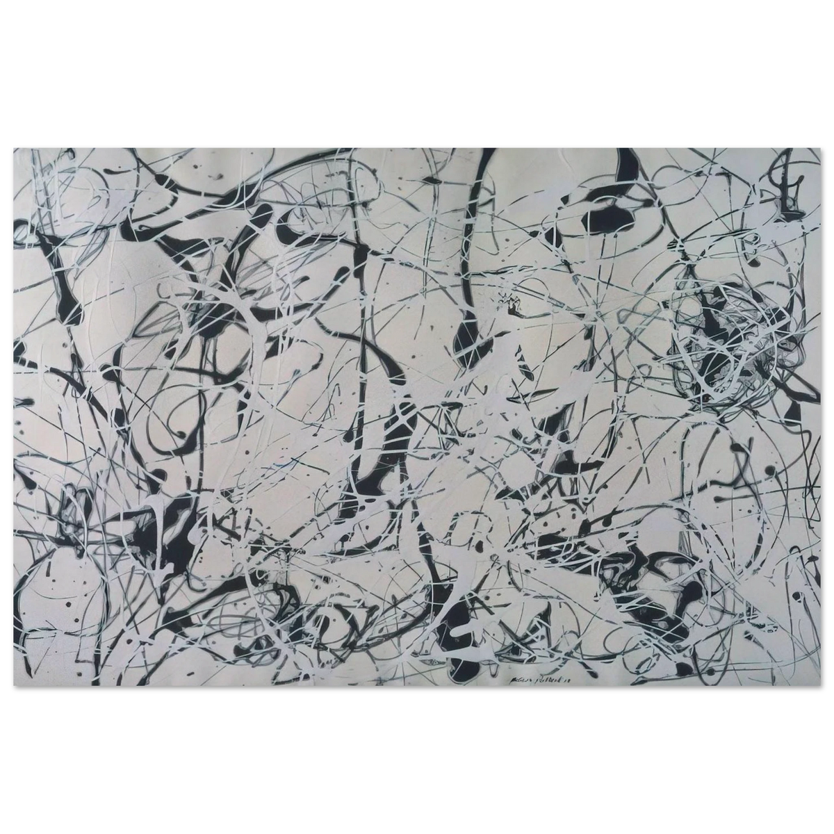 NUMBER 23 Poster | Jackson Pollock Poster | Jackson Pollock Store