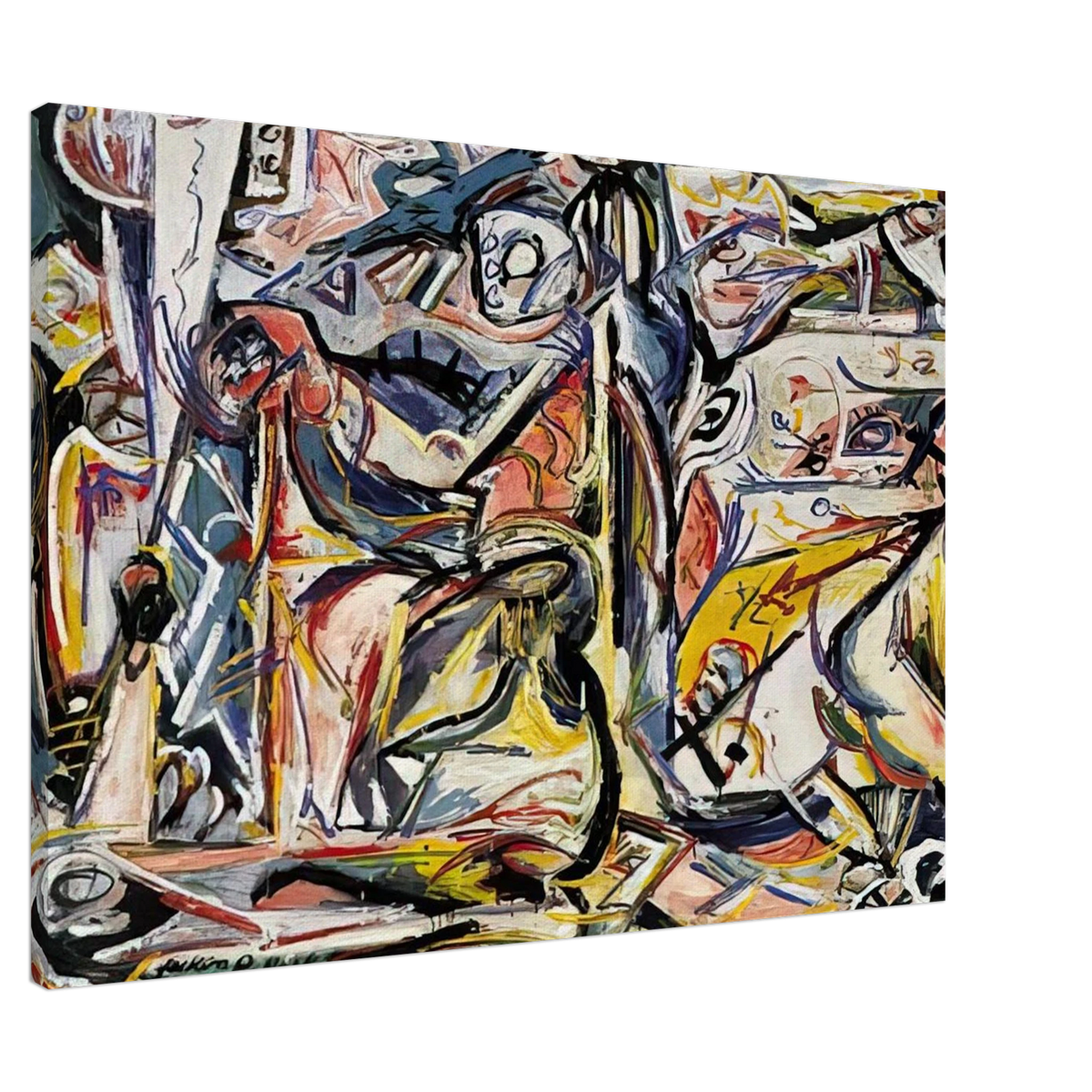 CIRCUMCISION JANUARY 1946 1 Canvas | Jackson Pollock Canvas | Jackson Pollock Store