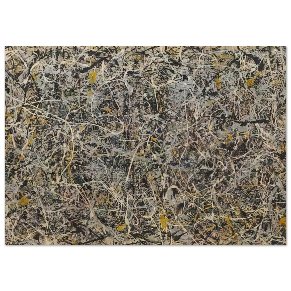 NUMBER 1 Poster | Jackson Pollock Poster | Jackson Pollock Store