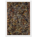 NUMBER 5 1948 1 Framed Poster | Jackson Pollock Framed Prints Wall Art | Jackson Pollock Store