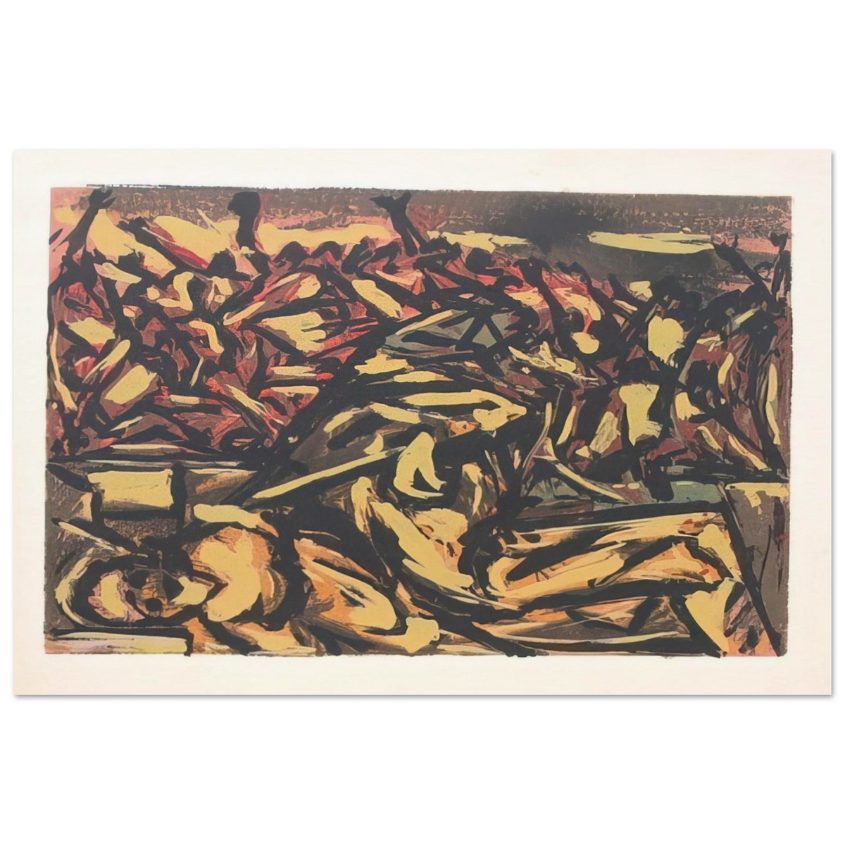 UNTITLED 1941 1 Poster | Jackson Pollock Poster | Jackson Pollock Store