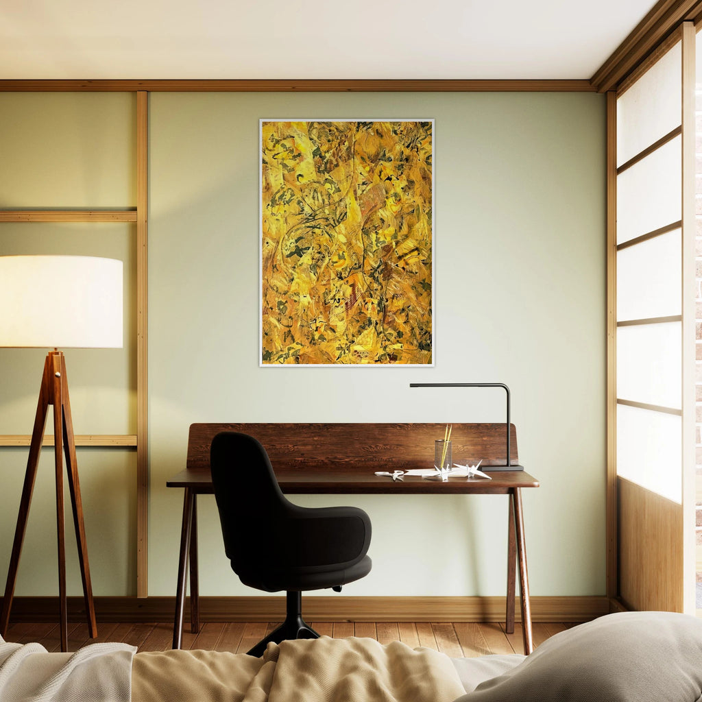 NUMBER 2 Framed Poster | Jackson Pollock Framed Prints Wall Art | Jackson Pollock Store